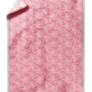 Luxape Pink Bow Throw Blanket Polyester Soft-0